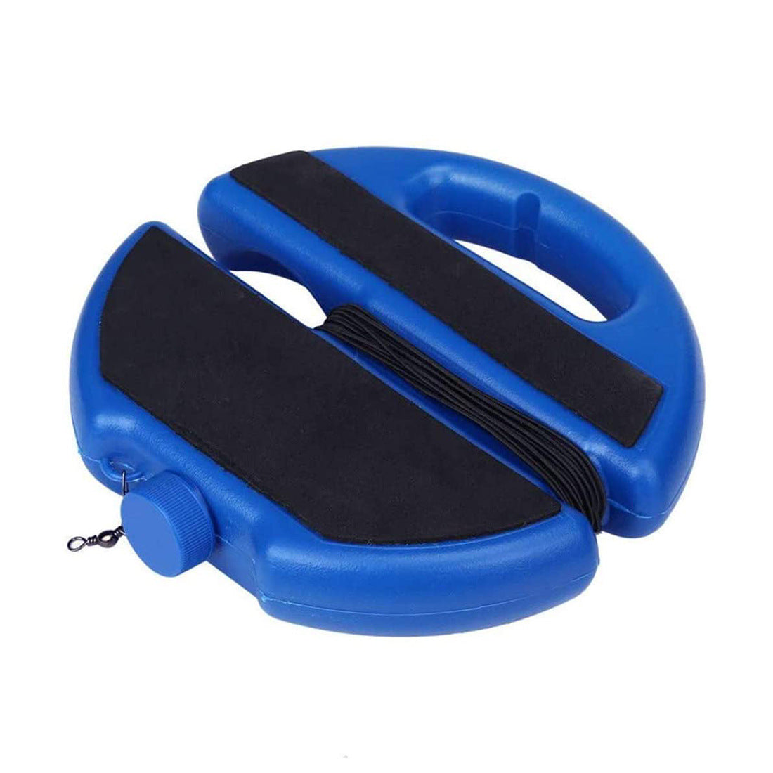 Self-practice tennis trainer with portable anti-slip base and durable materials